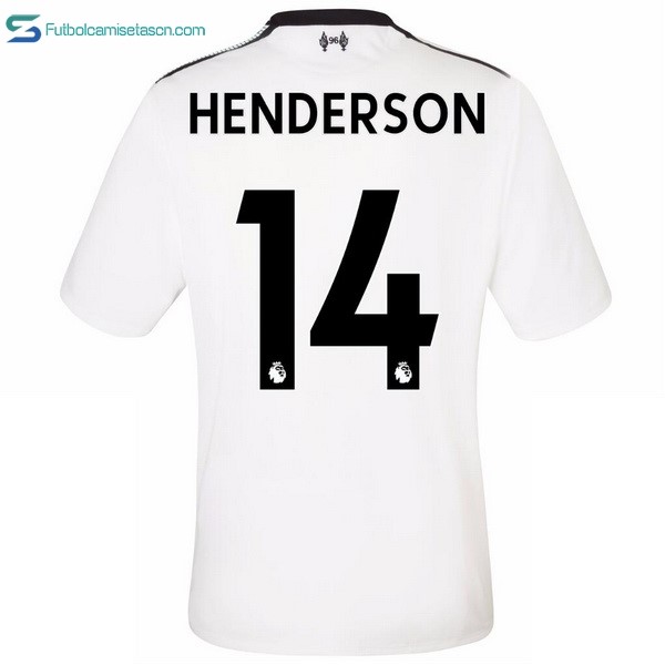 Camiseta Liverpool 2ª Henderson 2017/18